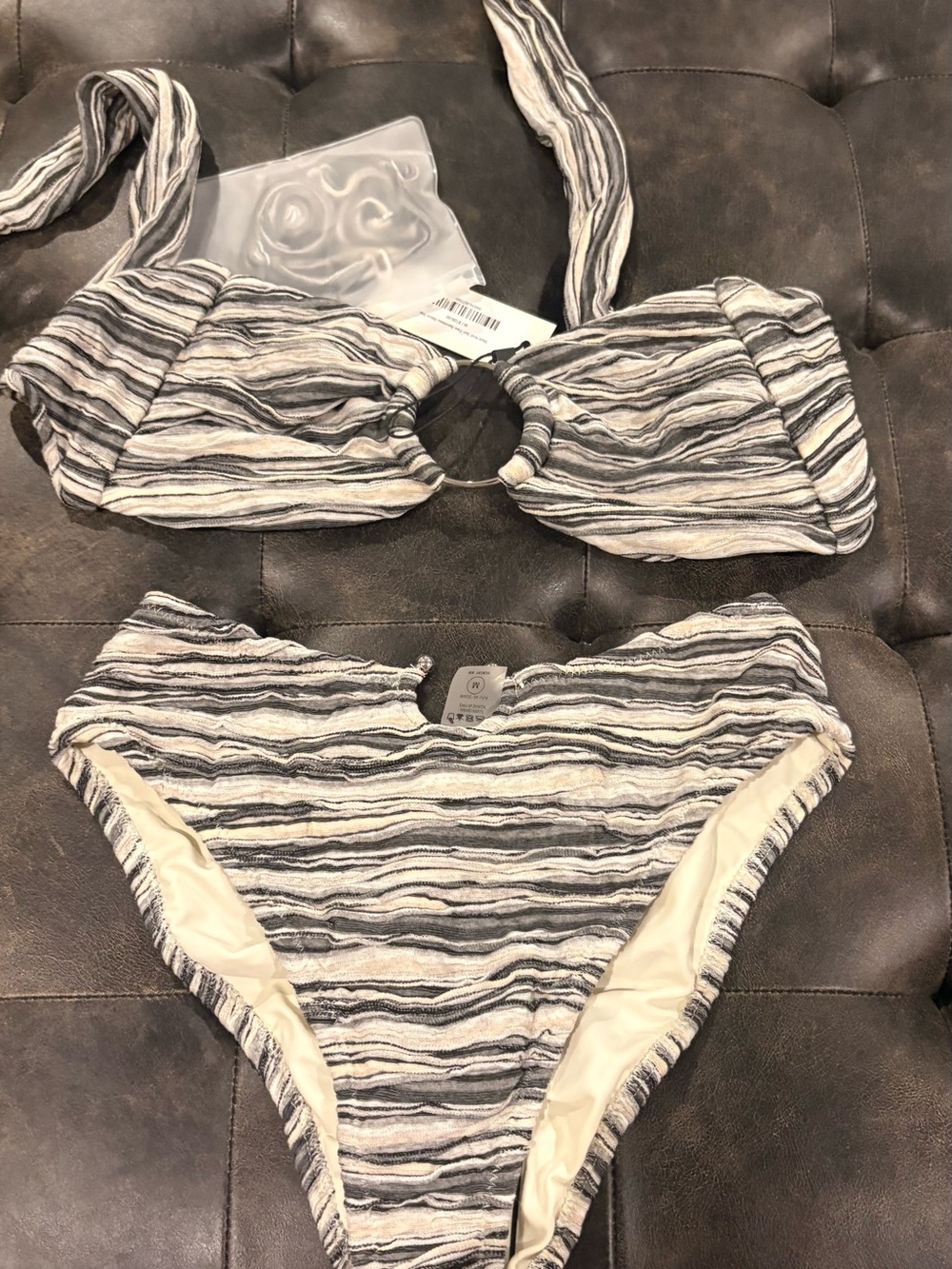 Striped Montce Swim Suit